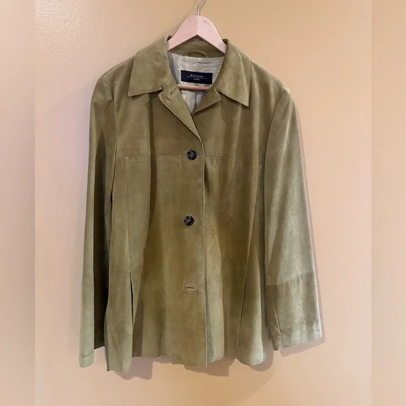 **Max Mara Weekend Suede Jacket - 6 - Picture 1 of 6